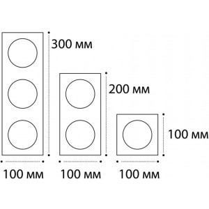 Рамка для светильника  SP 02 white