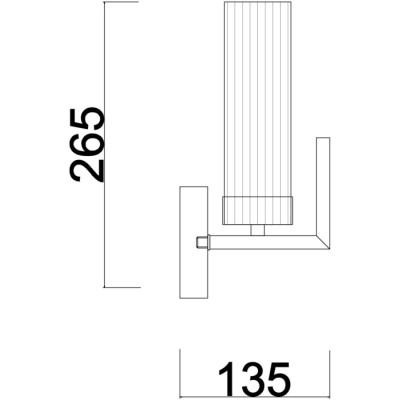 Бра Adeline FR5214WL-01BS