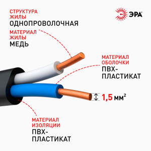 Кабель  ВП2-1,5-100